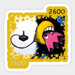 Pac-man Sticker